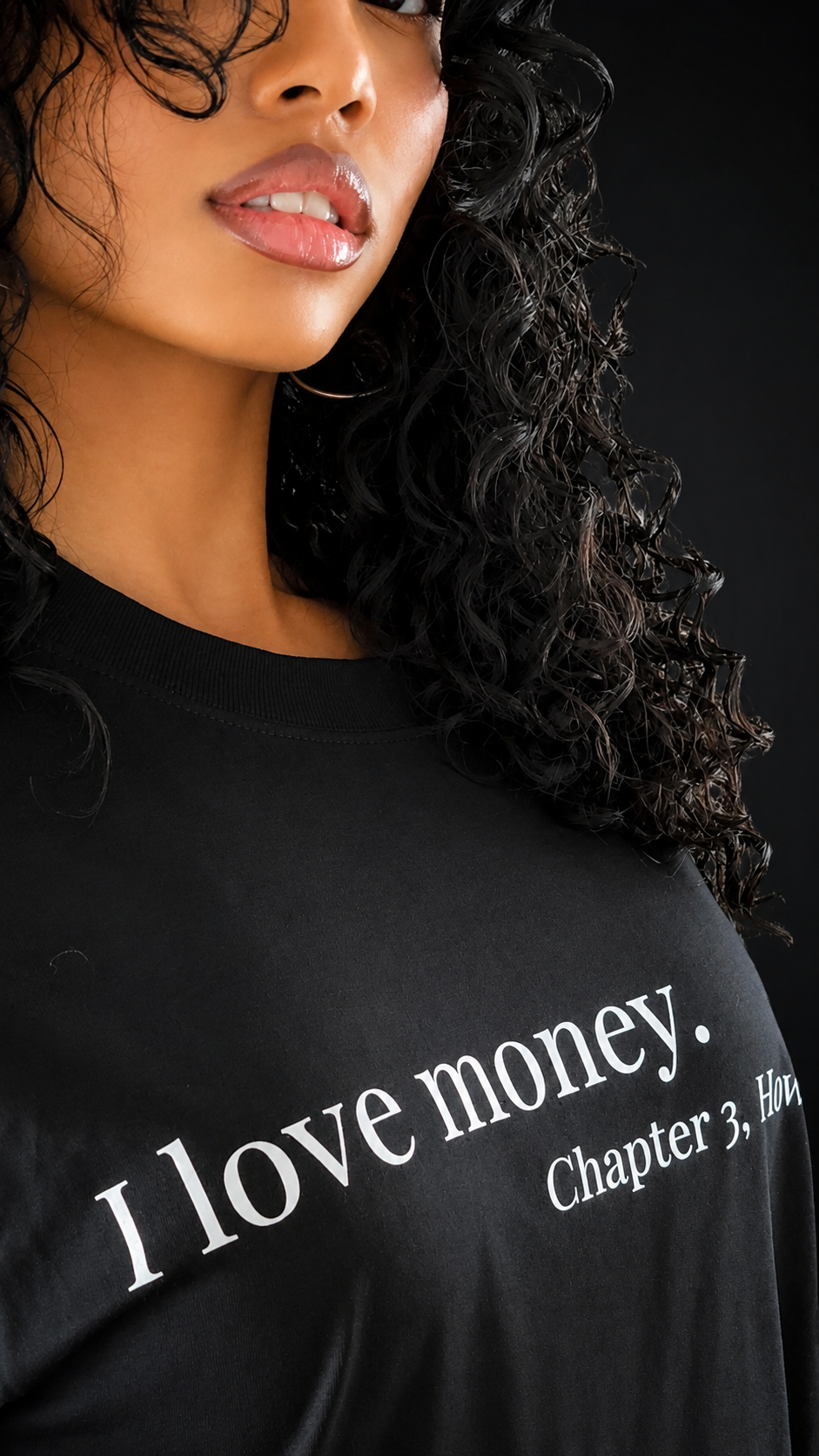 “I love money” Oversized Tee